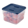 Cambro Camsquare deksel voor voedseldoos blauw