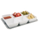 APS Pure vierkante melamine kom wit 9x9cm