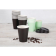 Fiesta Recyclable koffiebekers enkelwandig zwart 34cl (50 stuks)