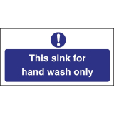 Vogue 'hand Wash Only' Vinyl Sticker