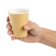 Fiesta Recyclable koffiebekers enkelwandig lichtbruin 23cl (50 stuks)