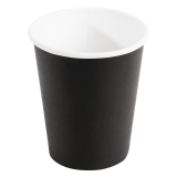 Fiesta Recyclable Koffiebekers Enkelwandig Zwart 23cl (50 Stuks)