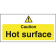 Vogue 'Caution - Hot surface' waarschuwingsbord