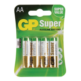 GP AA Alkaline Batterijen (4 Stuks)