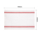 Vogue zware kwaliteit polykatoen theedoek rood 76 x 51cm