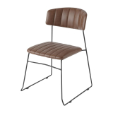 Mundo Stoel Cognac (4 Stuks)