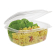 Vegware composteerbare PLA voedseldozen met scharnierdeksel 47,3cl (300 stuks)