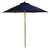 Bolero Cheltenham Ronde Parasol 2,5m Blauw