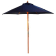 Bolero Cheltenham ronde parasol 2,5m blauw