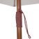 Bolero ronde parasol grijs 300cm