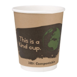 Fiesta Compostable 500 Composteerbare Dubbelwandige Koffiebekers (500 Stuks)