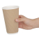 Fiesta Recyclable koffiebeker ribbelwand kraft 455ml (500 stuks)