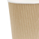 Fiesta Recyclable Hot Cups met gerimpelde wand lichtbruin 23cl x500 (500 stuks)