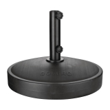 Bolero Betonnen Parasolvoet Met 43/38mm Adapter Zwart