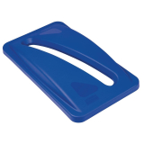 Rubbermaid Slim Jim Deksel Blauw