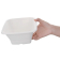 Fiesta Compostable composteerbare bagasse kommen vierkant 1130ml (50 stuks)