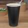 Fiesta Recyclable koffiebekers enkelwandig zwart 45cl (50 stuks)