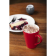 Olympia Café latte bekers rood 34cl (12 stuks)