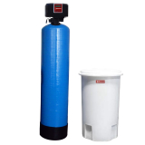 Waterontharder Chrono - en volumemeter, 60L., met uitwendige fles