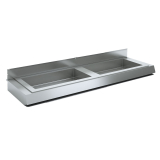 Optie : Bain-marie Kuip 2x GN 1/1, H150mm