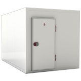 Combi Koelkamer Iso 100, Binnen Afmetingen 2230 x 2030 & 2230 x 1230 xh 2230 mm  (10,09 + 6,12 M³)