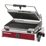 Elektrische Panini Grill Medium, Geribde Platen