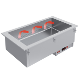 Bain-marie Element 2 GN 1/1 - Droog - Geventileerd