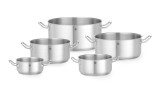 Kookpan Laag - Zonder Deksel, Hendi, Kitchen Line, 1,5l, ⌀160x(h)75mm