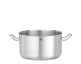 Kookpan Middel - Zonder Deksel, Hendi, Kitchen Line, 6l, ⌀240x(h)135mm