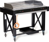 Gasbarbecue Atlanta, Hendi, Zwart, 13kw, 1285x770x(h)917mm