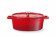 Braadpan geëmailleerd gietijzer, HENDI, 4,4L, Rood, 365x290x(H)115mm