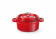 Braadpan geëmailleerd gietijzer, HENDI, 0,27L, Rood, 130x100x(H)48mm