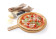 Pizza plank met handvat, HENDI, ⌀356x(H)6mm