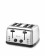 Toaster 4-sneetjes, HENDI, 240V/1500W, 295x335x(H)180mm