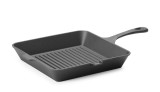 Gietijzeren Grillpan, Hendi, Zwart, 265x265x(h)50mm