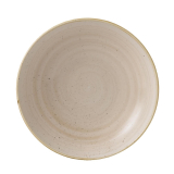 Churchill Stonecast Nutmeg Cream Evolve Coupe Kom 24.8 cm Pak Van 12