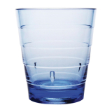 Olympia Kristallon Ringbekers Van Polycarbonaat, Blauw, 285 Ml, 6 Stuks