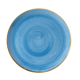 Churchill Stonecast Cornflower Blue Rond Bord  Pak Van 6