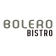 Bolero bistro hoge kruk van staal met rugleuning (4 stuks)