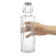 Olympia geo glazen waterfles met stop 1 liter (6 stuks)