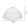 Olympia Kristallon pc koepelvormige bordafdekking rond - 260x120mm