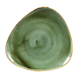 Churchill Stonecast Samphire Green Lotus Bord 22.9 cm Pak Van 12