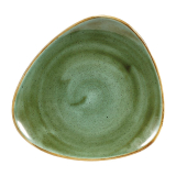 Churchill Stonecast Samphire Green Lotus Bord 17.8 cm Pak Van 12