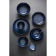 Olympia Luna Midnight Blue Coupe Bowls 160 mm (pak van 6)