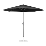 Bolero Sevilla Ronde Parasol 3m Diameter Zwart