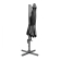 Bolero Venice Heavy Duty Parasol Zwart 3,5m