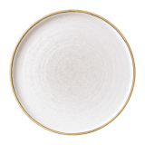 Churchill Stonecast Barley White  Bord Met Opstaande Rand 25.9 cm Pak Van 6