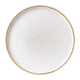 Churchill Stonecast Barley White  Bord Met Opstaande Rand 22 cm Pak Van 6