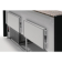 Zoin tibet serve over counter zwart 1500mm