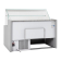 Zoin tibet serve over counter grijs 1500mm